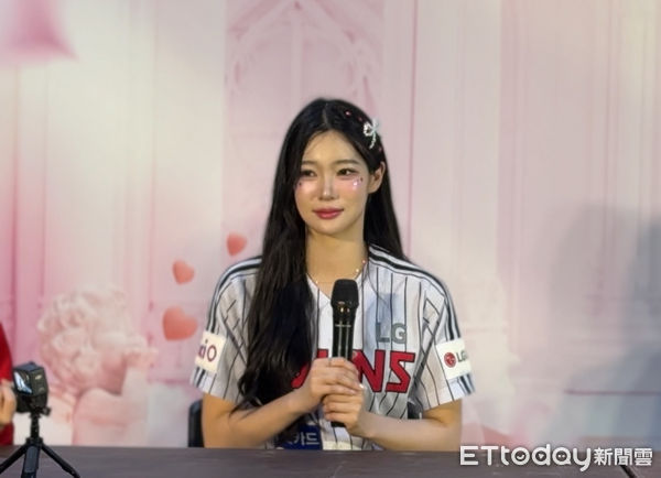 ▲▼   LG雙子啦啦隊桂裕眞         。（圖／記者王真魚攝）