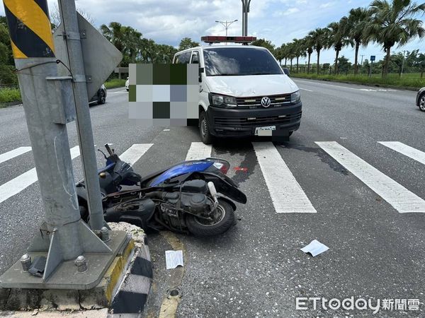 ▲▼          花蓮縣鳳林鎮臺9線與平等路口A2交通事故案   。（圖／記者柯政誟翻攝）