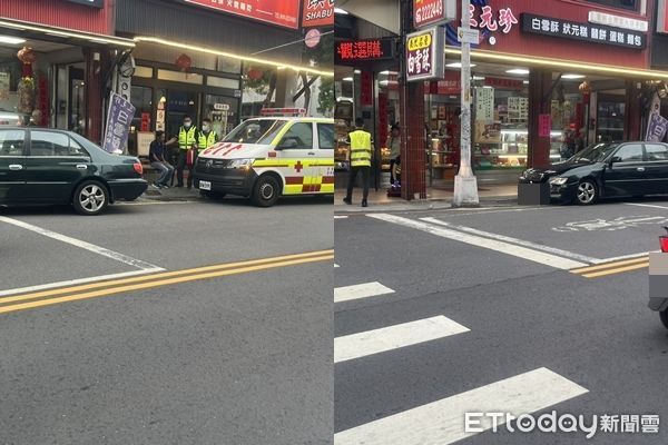 ▲▼南投車輛暴衝，電動車騎士「跳車逃生」。（圖／民眾提供）