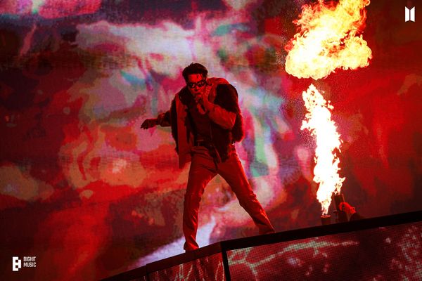 ▲▼ 直擊／j-hope開唱炸裂林口！霸氣喊：你們讓我今晚很興奮　萬人擠爆現場。（圖／翻攝自防彈少年團臉書）