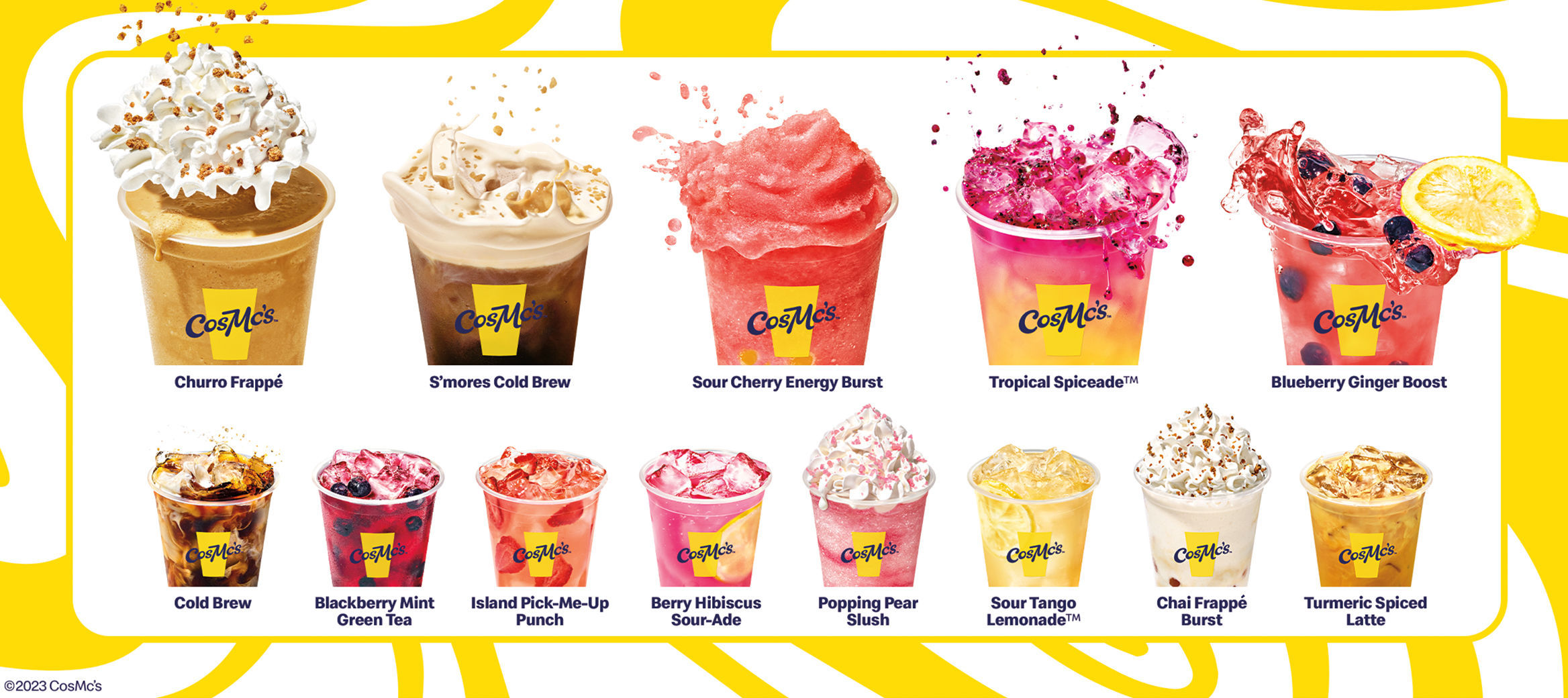 ▲CosMc’s主打客製化飲品與輕食，瞄準Z世代消費者。（圖／翻攝自McDonald`s）