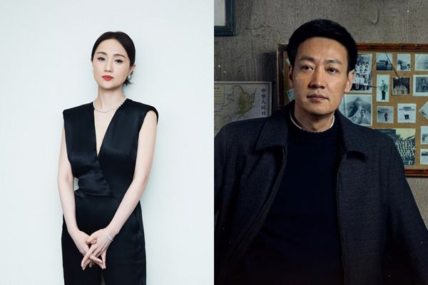 ▲痛失愛妻朱媛媛，辛柏青被挖出強忍淚水的畫面。（圖／翻攝自朱媛媛、辛柏青微博）