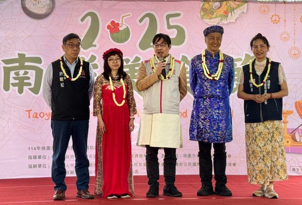 ▲桃園《2025南洋美食節》封街登場