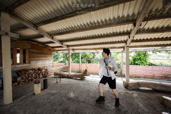 ▲▼廣興農場鴨母寮豬哥窟。（圖／部落客黑皮的旅遊筆記授權提供）