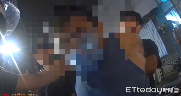 ▲▼新北三重三和夜市偷拍狼。（圖／記者陳以昇翻攝）