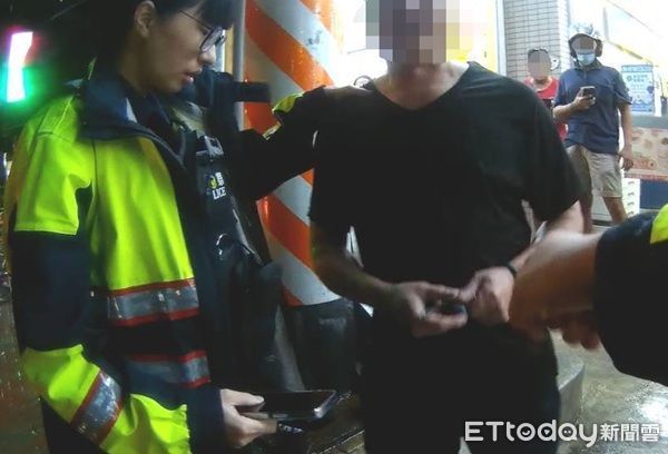 ▲警方獲報將酒駕的楊男逮捕，依公共危險、肇事逃逸、過失傷害等罪嫌送辦。（圖／大園警分局提供、下同）