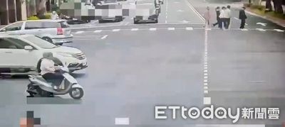 北市日籍男過馬路竟遭踹!警調監視器追「粉衣女」