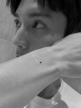 ▲阿本人生第一個刺青。（圖／翻攝自阿本）