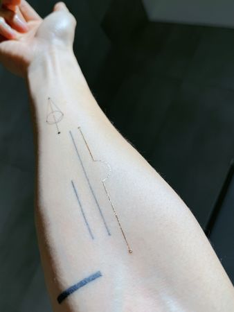 ▲阿本人生第一個刺青。（圖／翻攝自阿本）