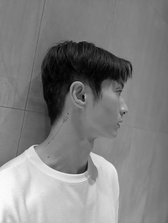 ▲阿本人生第一個刺青。（圖／翻攝自阿本）