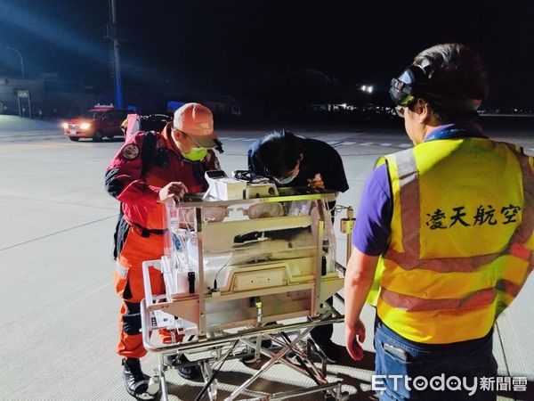 ▲澎湖新生兒腸壞死 航空保溫箱建功。（圖／記者郭世賢翻攝）