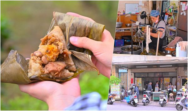 台中模範街隱藏版手工南部粽　在地人口袋美食卻沒招牌超低調