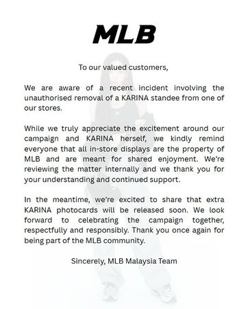 ▲MLB官方發布聲明。（圖／翻攝自Facebook／MLB Malaysia）