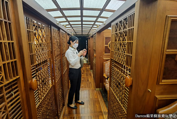 ▲▼或る列車。（圖／部落客Darren蘋果樹旅遊玩樂誌授權提供）
