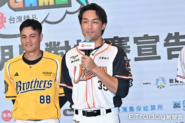 ▲▼潘傑楷出席中華職棒明星對抗賽宣告記者會。（圖／記者李毓康攝）