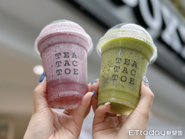 ▲▼全新果昔專賣「TEA TAC TOE 」插旗信義區。（圖／記者蕭筠攝）