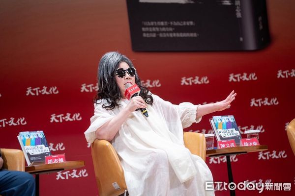 ▲▼ 陳文茜出席胡志強新書發表會。（圖／天下文化提供）