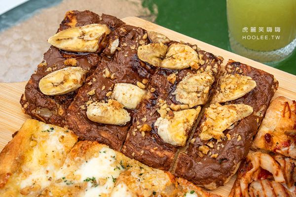 ▲▼Rom’antica Pizza 羅馬披薩 美術青海店。（圖／部落客虎麗笑嗨嗨授權提供）