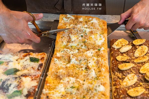 ▲▼Rom’antica Pizza 羅馬披薩 美術青海店。（圖／部落客虎麗笑嗨嗨授權提供）