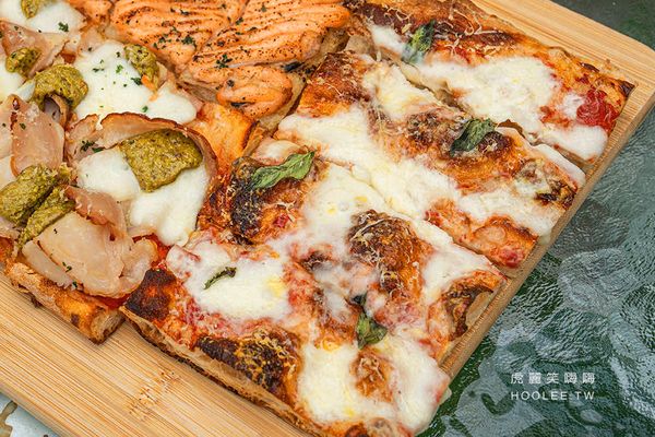▲▼Rom’antica Pizza 羅馬披薩 美術青海店。（圖／部落客虎麗笑嗨嗨授權提供）