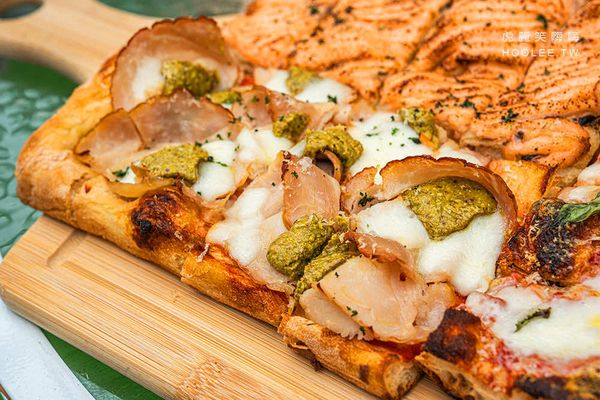 ▲▼Rom’antica Pizza 羅馬披薩 美術青海店。（圖／部落客虎麗笑嗨嗨授權提供）