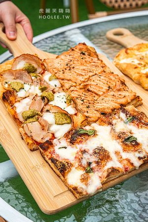 ▲▼Rom’antica Pizza 羅馬披薩 美術青海店。（圖／部落客虎麗笑嗨嗨授權提供）