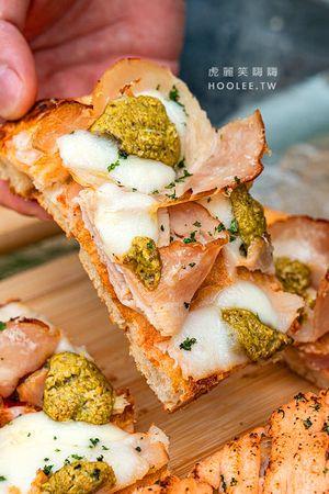▲▼Rom’antica Pizza 羅馬披薩 美術青海店。（圖／部落客虎麗笑嗨嗨授權提供）
