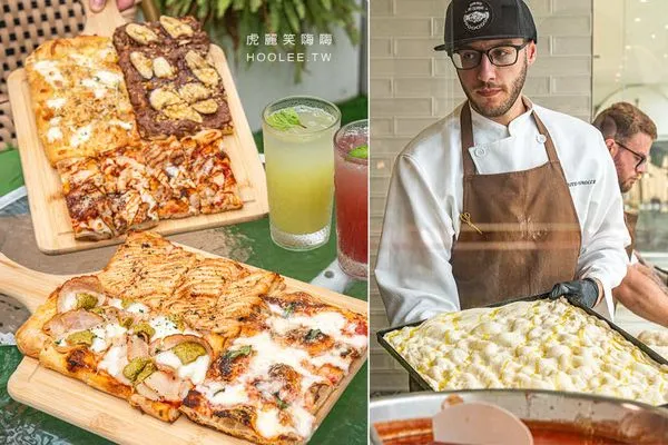 ▲▼Rom’antica Pizza 羅馬披薩 美術青海店。（圖／部落客虎麗笑嗨嗨授權提供）