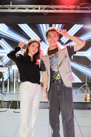 ▲卞慶華客串《好運來》，首次挑戰八點檔演出，飾演爆紅偶像歌手藍諾。（圖／民視提供）