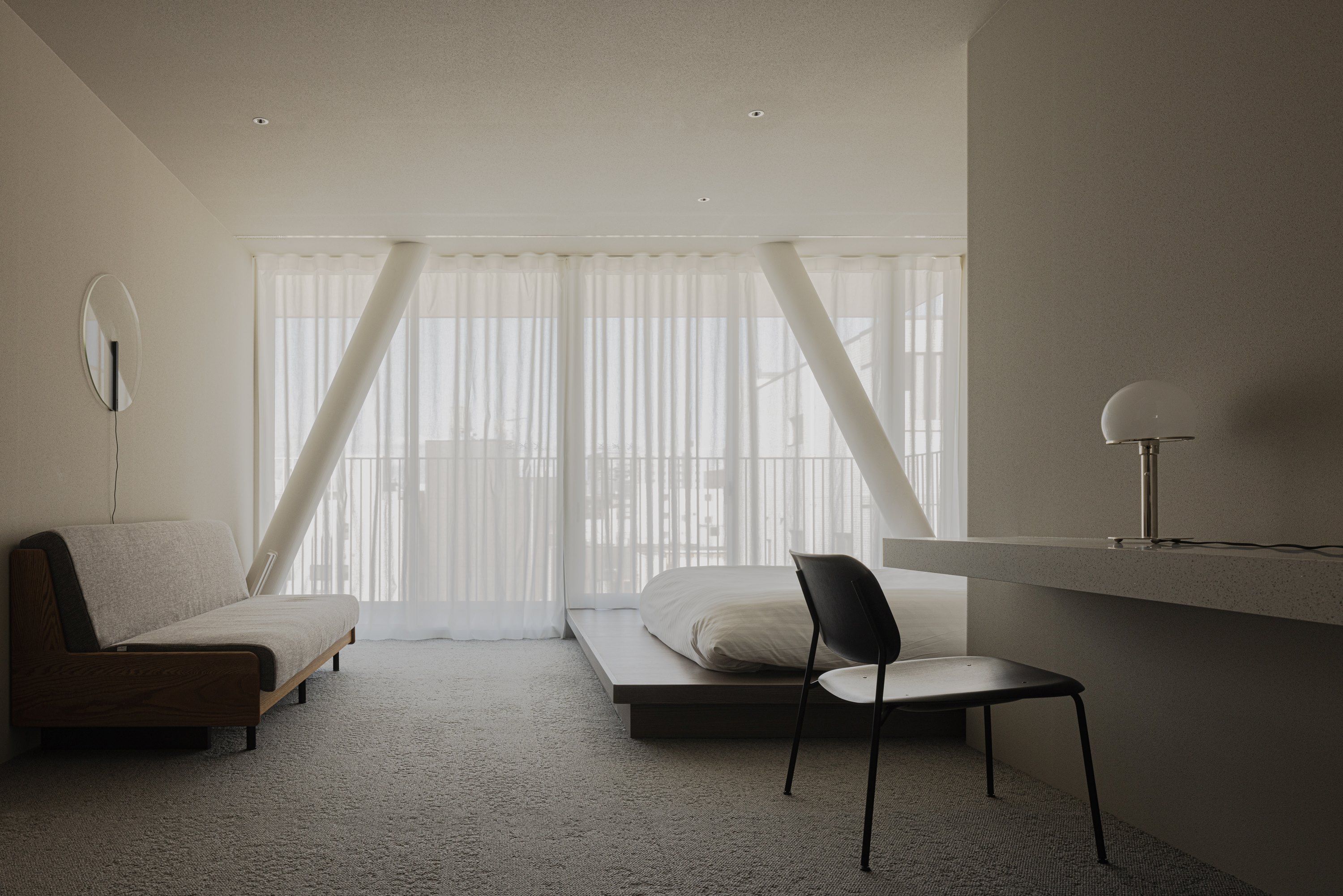 ▲東京Rakuragu hotel。（圖／翻攝Kooo Architects事務所官網）