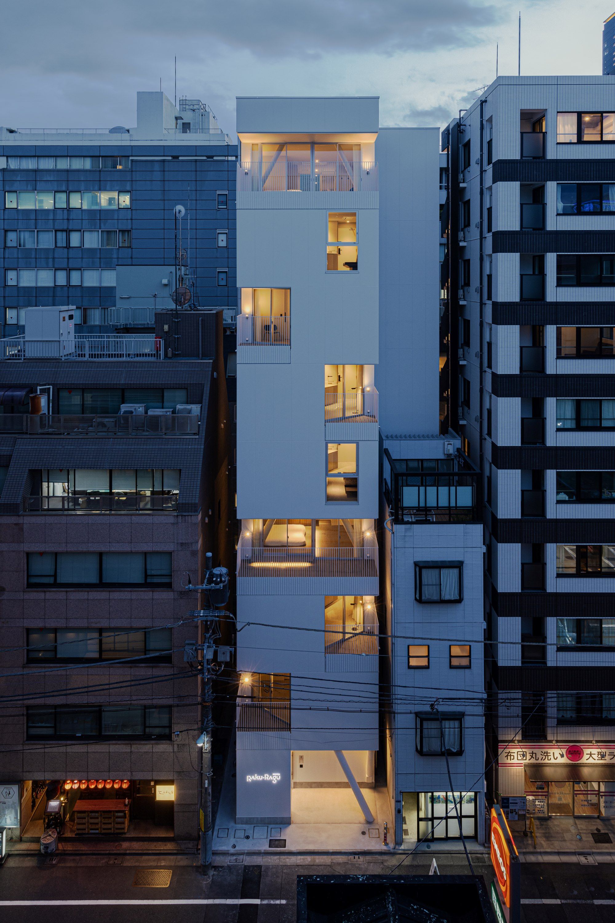 ▲東京Rakuragu hotel。（圖／翻攝Kooo Architects事務所官網）