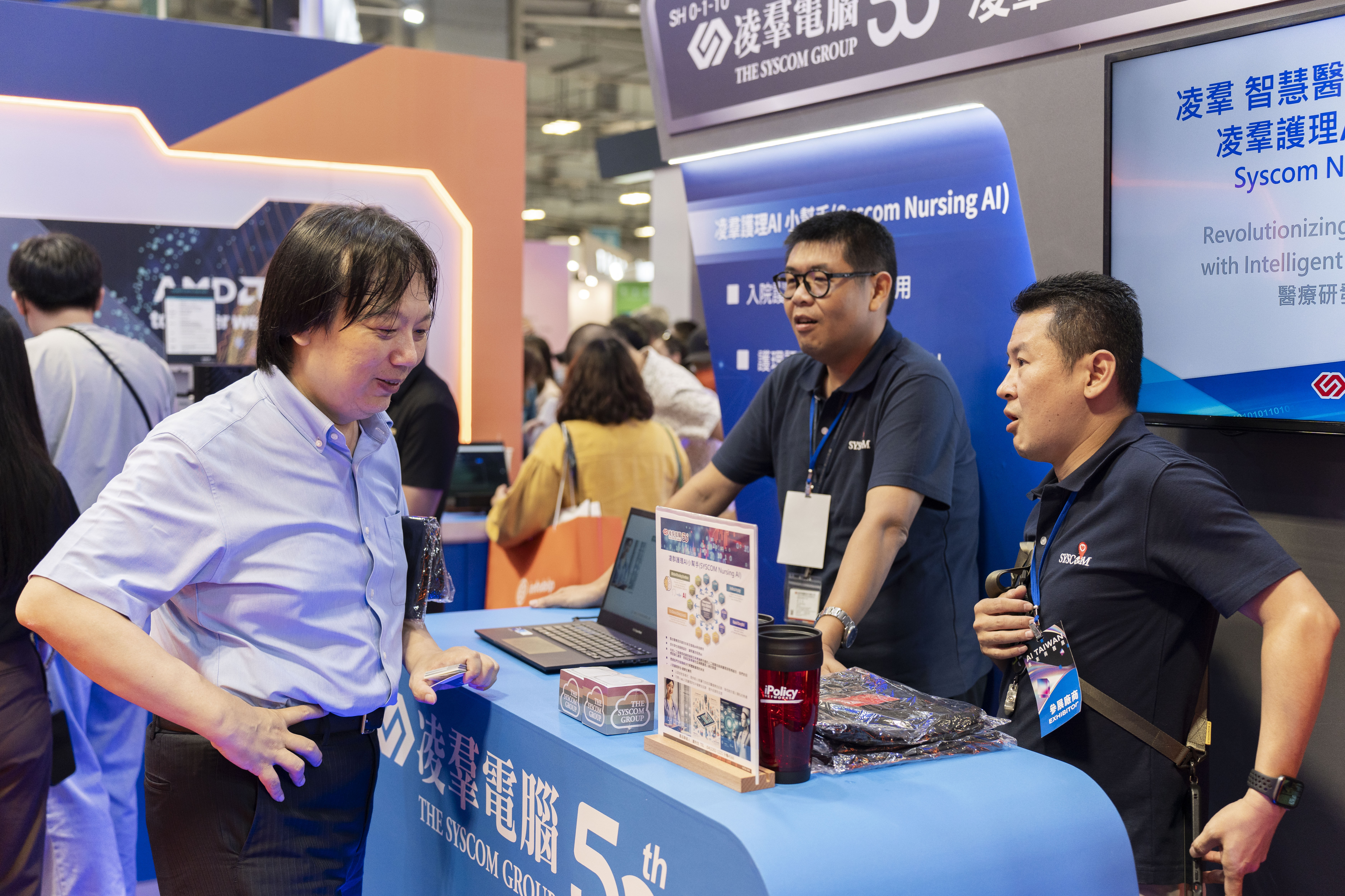 ▲▼WAVE,展會,AI,科技,神通資訊,凌群電腦,意藍資訊,緯謙科技。(圖/業者提供)