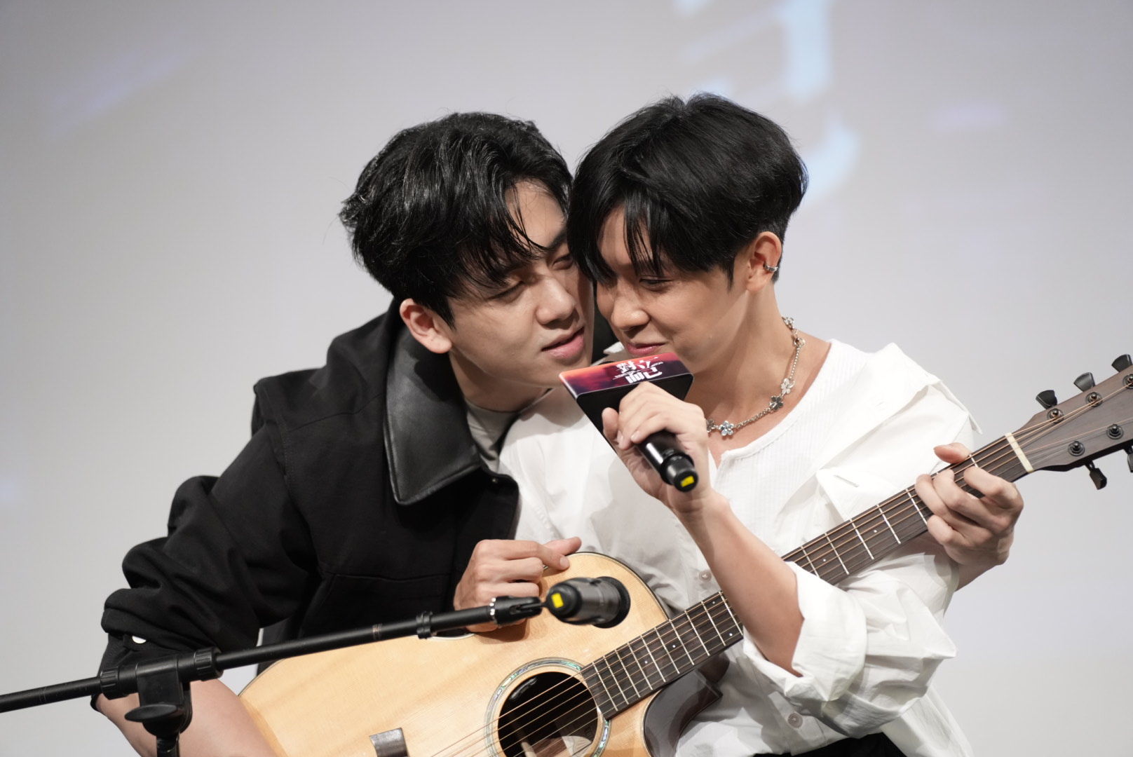 ▲葛兆恩、紀成澔、夏和熙、馬修、林輝瑝出席《對立而已》結局分享會。（圖／三立提供）