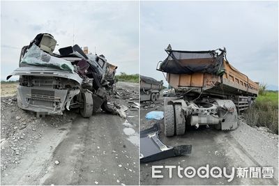快訊/屏東里港2砂石車對撞!1運將拋飛遭輾斃 肇事駕駛竟酒駕