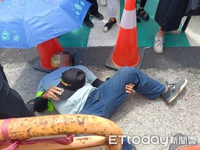快訊/反對建火葬場!彰化二林500人抗議 鎮民衝管制區左腿骨折