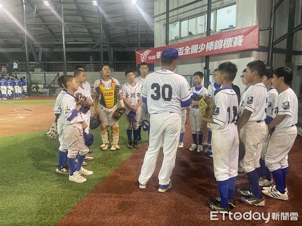 ▲華南盃少棒台北市李權恩。（圖／記者楊舒帆攝）