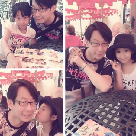 ▲小玫瑰兒時與冠佑同遊環球影城的照片。（圖／翻攝自Instagram／roselyn_1020）