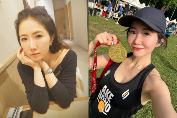 ▲▼謝忻挑戰世壯運公路賽進醫護站。（圖／翻攝自Facebook／謝忻）