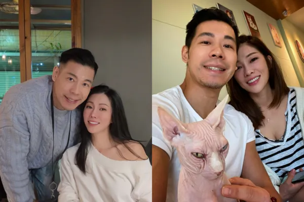 ▲▼KIMIKO氣炸怒瞪正要開戰！教授尪「1招必殺技」滅火。（圖／翻攝自Instagram／dancekimiko）