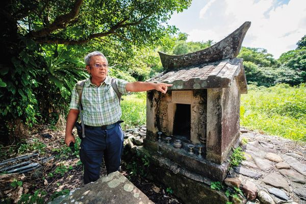 文資學者蕭文杰（圖）痛批柯市府毀滅文化資產。（翻攝蕭文杰臉書）
