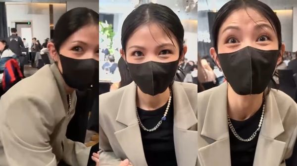 ▲李千娜提前離開納豆婚禮。（圖／翻攝自李千娜IG）