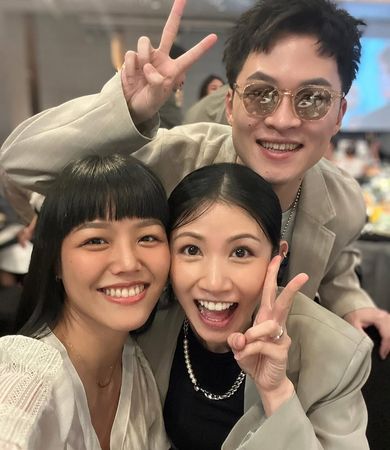 ▲李千娜提前離開納豆婚禮。（圖／翻攝自李千娜IG）