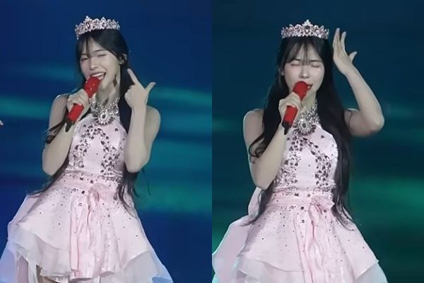 ▲李多慧甜唱SHE組曲。（圖／翻攝自YT／Morrisの啦啦隊樂園）