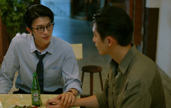 ▲葛兆恩、紀成澔、夏和熙、馬修、林輝瑝出席《對立而已》結局分享會。（圖／三立提供）