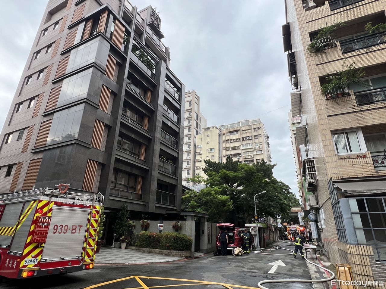 北市大安區寵物餐廳凌晨起火　臨近教廷駐台使館一度緊張