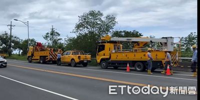 樹枝擊中高壓電線！台東海岸線大停電　2827戶受影響