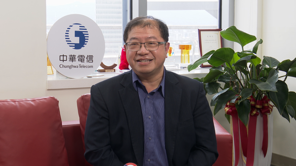 ▲▼中華電信企業客戶分公司,資訊通信處處長,潘明憲。（圖／記者姜國輝攝）