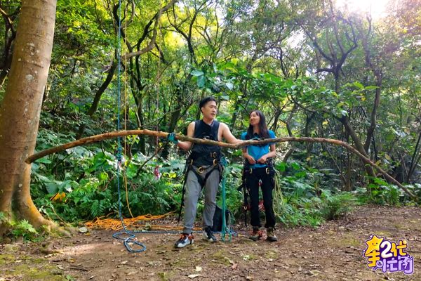 ▲余祥銓開玩笑錄影前交代遺言給女兒。（圖／節目提供）