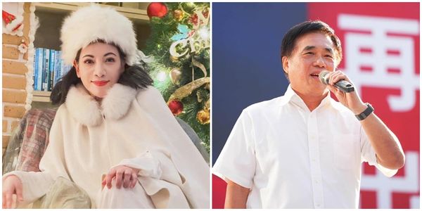 ▲郝龍斌（右）察覺陳文茜（左）健康狀況不佳後，立即展開救援。（圖／翻攝自Facebook／文茜的世界周報 Sisy`s World News／郝龍斌）