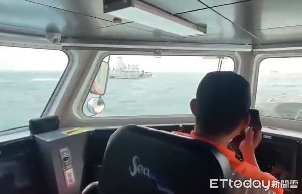 ▲▼中國海警「灰色侵擾」金門　海巡署4船出動逼退。（圖／記者林名揚翻攝）